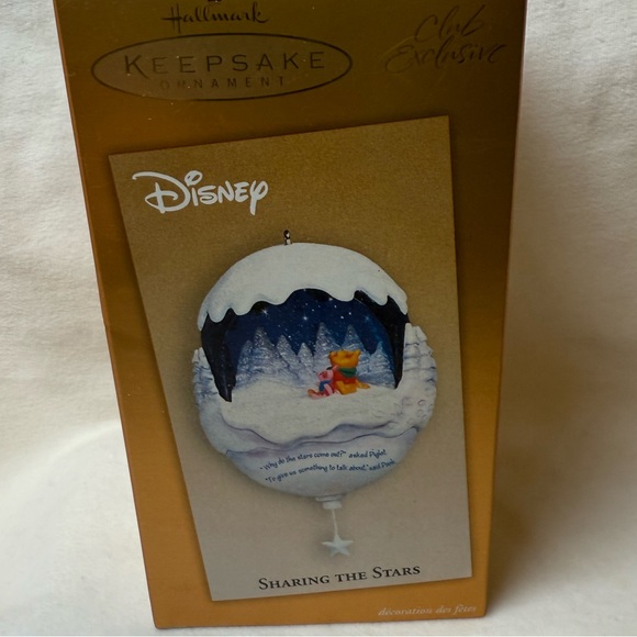 Disney's Winnie-the-Pooh "Sharing the Stars" Hallmark Ornament - Picture 12 of 13